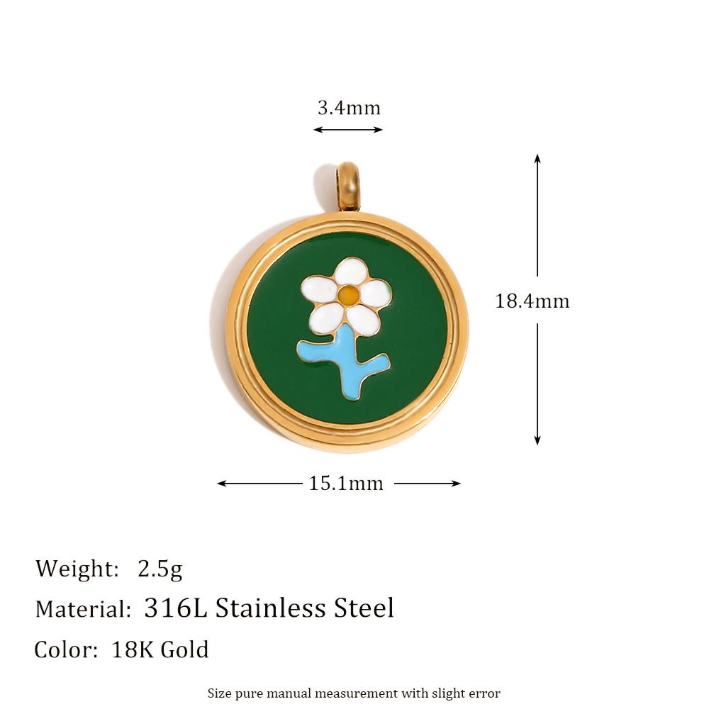 MamacitaSlay Handmade DIY Heart Butterfly Knot Moon 18k gold plated charms for jewelry making Waterproof Pendant cute charms