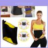 Black Neoprene Body Shaping Yoga Pants With Waist Belt For All Seasons Fitness