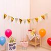 Happy Birthday Banner für die erste Party eines Babys Dekoration