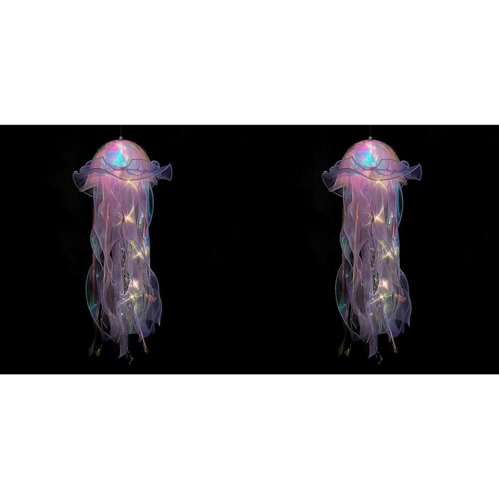 1-5 STÜCKE Quallen Nachtlicht Lampe Quallen RGB LED Lampe Schlafzimmer Quallen Atmosphärenlicht Quallen Hängende Deckenlaterne