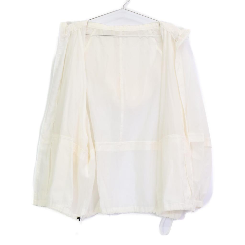 Rouge vif Fibrill Sheer Hoodie Blouson Jacket F whiteUsed