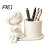 3D Printed Pen Holder Holder, Creative Desktop Organizer for Pencils Gel Pens Storage Container Makeup Brushes, Office And Study Use