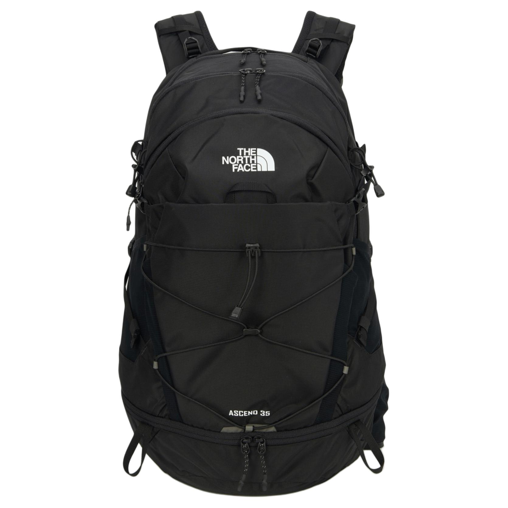 

The North Face 35L Ascend Logo Zipper Closure Backpack Unisex Backpacks Black NM2SQ58A Black
