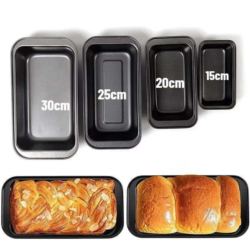 Loaf Pan Rectangle Toast Bread Mold Cake Mold Carbon Steel Loaf Pastry Baking Bakeware DIY Non Stick Pan Baking Supplies