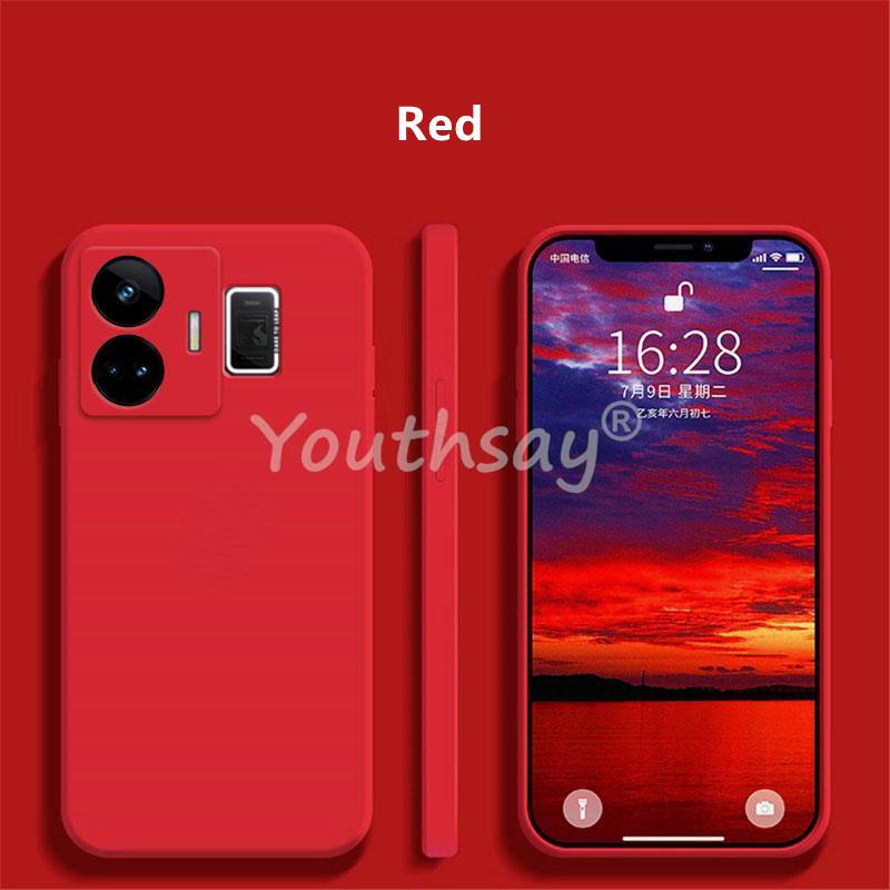 For Realme GT5 Case Realme GT5 GT3 Realme GT Neo 5 3 3T Cover Coque Funda Soft Original Liquid Silicone Back Bumper Realme GT5