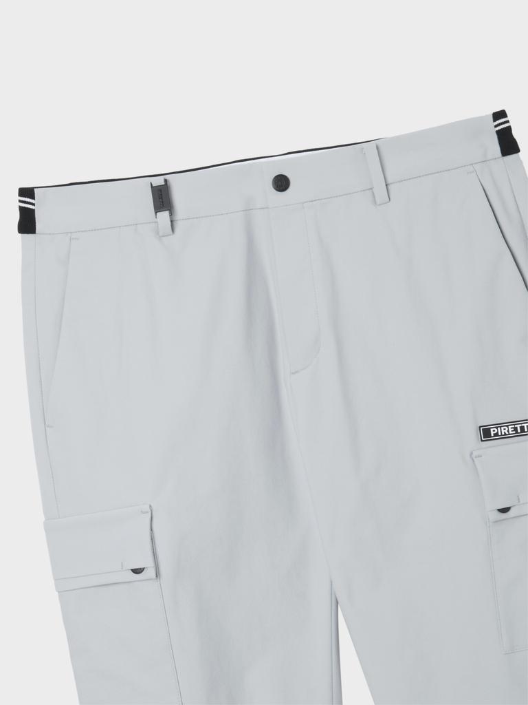PIRETTI Savona Cargo Straight Fit Pants M_Light Grey