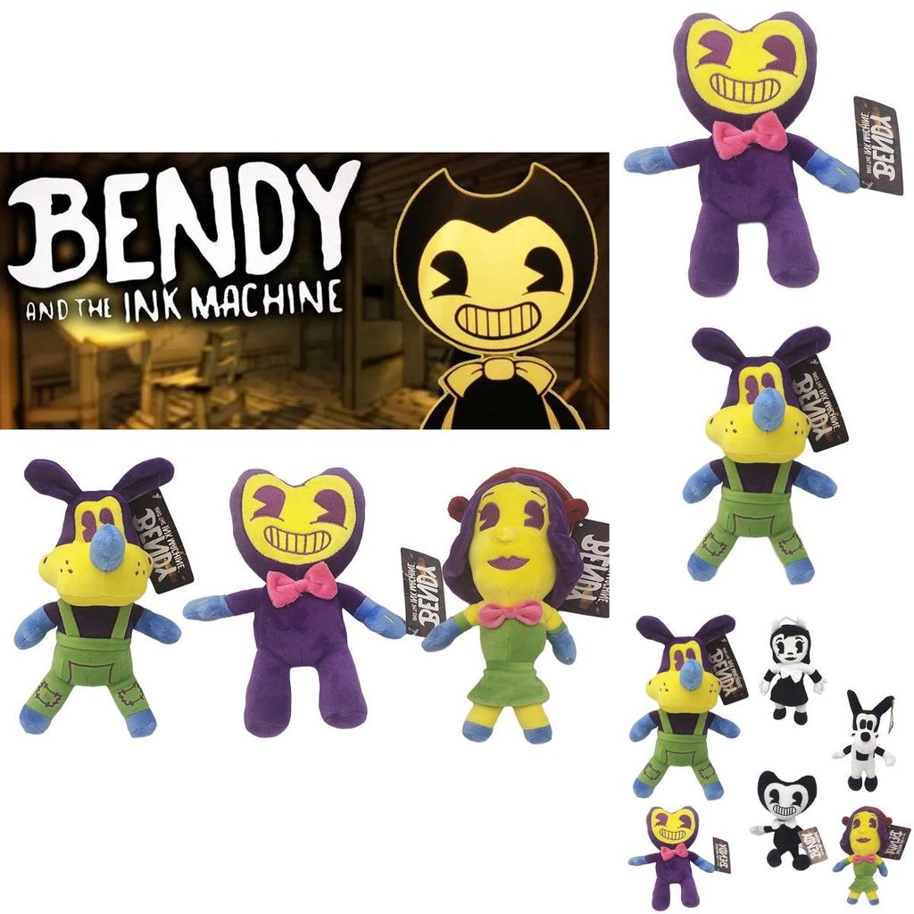 Bendy And The Ink Pelúcia Macia Perfeita Para Decoração de Quarto