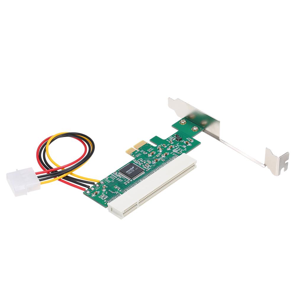 Scheda adattatore PCI Express a PCI Convertitore PCI-E a PCI con alimentatore a 4 pin
