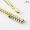 DESIGNPHIL MIDORI Travelers Company TRC Brass Rollerball Pen, Solid Brass, Limited Edition with Card, 36727006