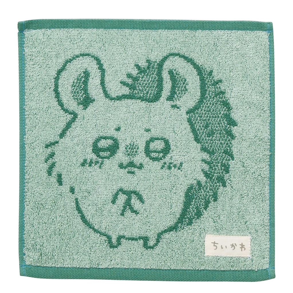 Marushin Mini Begging Flying Character Antibacterial and Odor Perfect Gift for 0775017400 Towel, Chiikawa, Squirrel, Handkerchief, Design, 100%