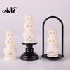 Safe LED Candle for Halloween Skull Night Light, Resin Decorative Lamp Festive Table Room, Haunted House, Unique Tabletop Decoration Warm Light