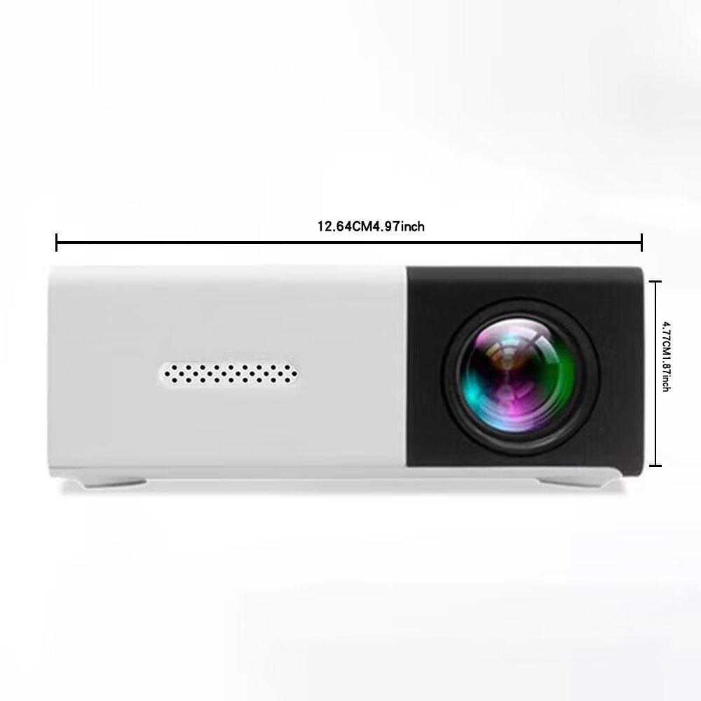 YG310 LED Home HD 1080P Mini Projector - Little Yellow Machine