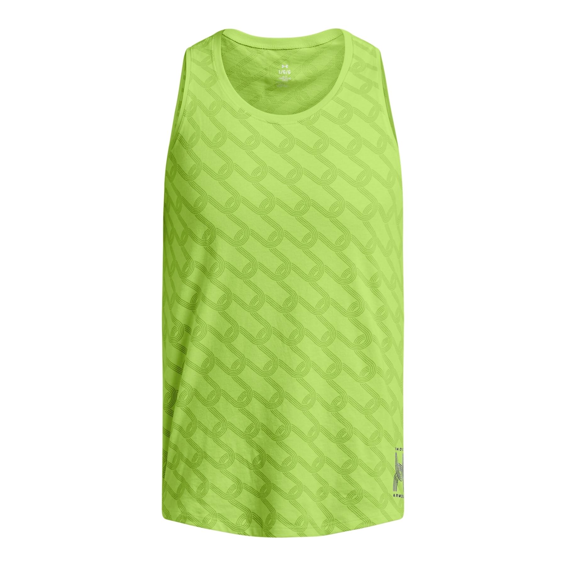 Under Armour Anywhere Tank Top Men s Transforming Green 1386619-304 LG