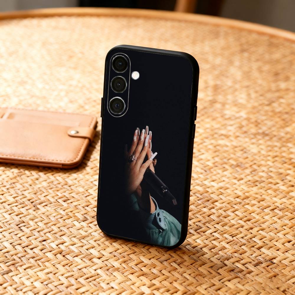 Cute L-Lola Singer I-Indigos Phone Case For Samsung A73,72,71,A52,51,40,41,A22,A32,31,A13, Soft Black Shell
