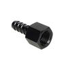 8AN Straight Swivel Hose End Fitting, Aluminum Anodized 8AN Female To 3 8   Barb Hose Fitting Straight Swivel for Oil