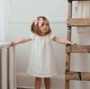 INS Sommer Baumwollkleid für Baby & Kleinkind mit süßen Fledermausärmeln