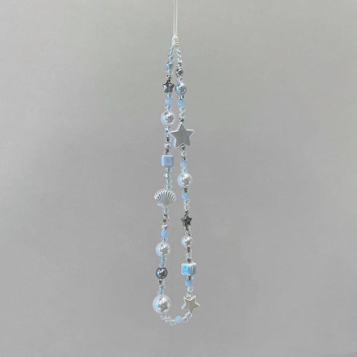 

Pearl Star Shell Summer Beach CCD Camera Strap DIY Beads Phone Chain Lanyard Phone Case Pendant for Women 【Summer Beach】Lanyard