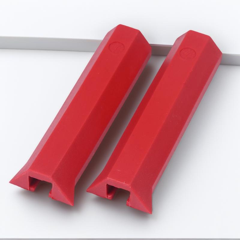 

2/4/10Pcs Woodworking Track Clamp Protective Sleeve Chuck Soft Rubber Sleeve For Ratchet Track Clamps 2PCS