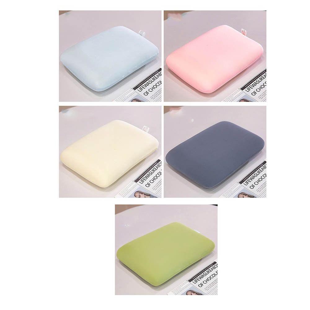 Four Seasons Ice Silk Pillow Comfortable Core Office Napping Pillow Neck Guard Pillow  Daily Nap