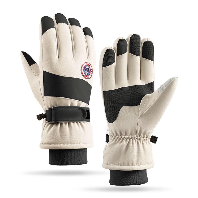 Brangdydfeilisa Men s Winter Touchscreen Ski Gloves