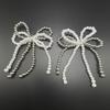 Korean Pearl Bow Shoe Buckle: Versatile Pearl String Shoe Accessory for Sneakers