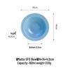 Minimalist Ceramic Pet Bowl with Edge and Neck Protection