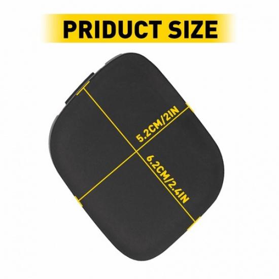 FOR 2010-2011 Toyota Prius Left Right Side Primed Bumper Tow Hook Cover EXV