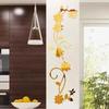 Acrylic Flower Shape Wall Sticker Background Art Living Room Mirror Home Fashion Decoration Wall Stickers Posters House Supplies