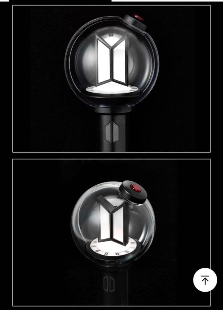 [USED] BTS OFFICIAL LIGHT STICK KEYRING VER.4