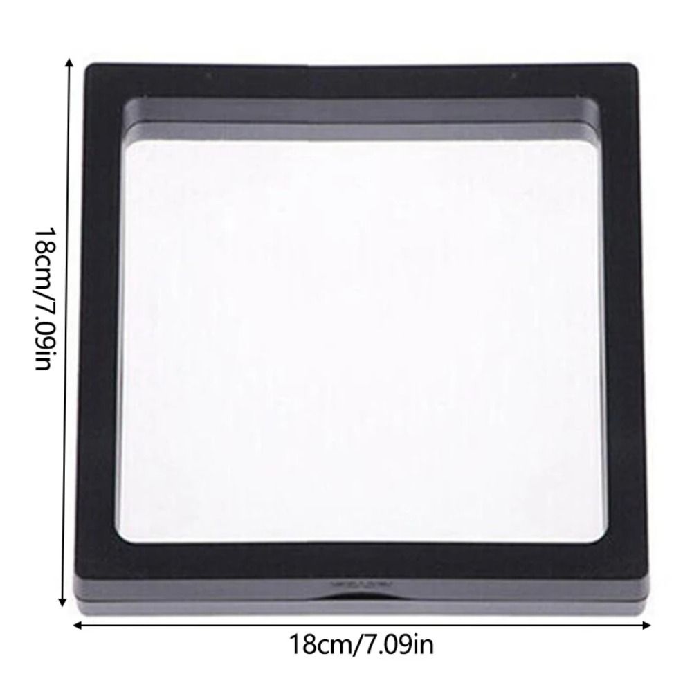 Reusable Flower Plant Display Frame 3D Transparent Jewelry Storage Case  Sample Exhibition Stand