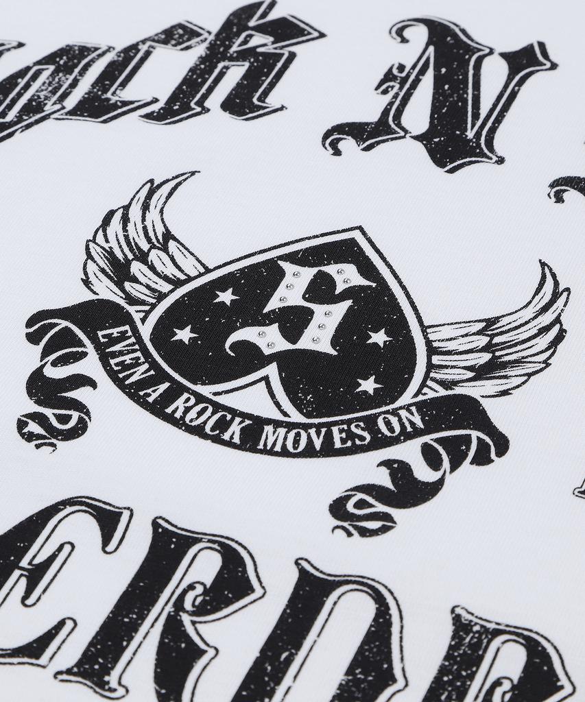 Syupeodeulai W Rock 'N' Roll Long Sleeve White