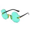 Fashion Children'S Sunglass Rimless Cartoon Duck Shape Sunshade Anti-Ultraviolet Glasses Party Decorative Glasses For Child Kids