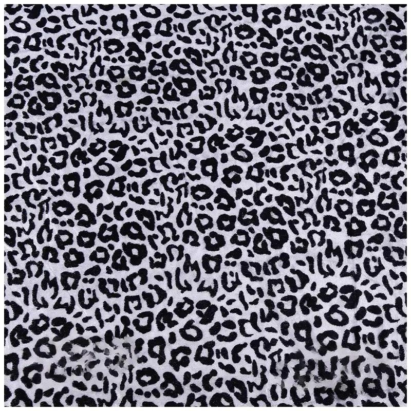 100x150cm Zlatá sametová látka se zvířecím potiskem Tygr Leopard Zebra Potisk Látka na pohovku Hračky Látka na společenské oblečení