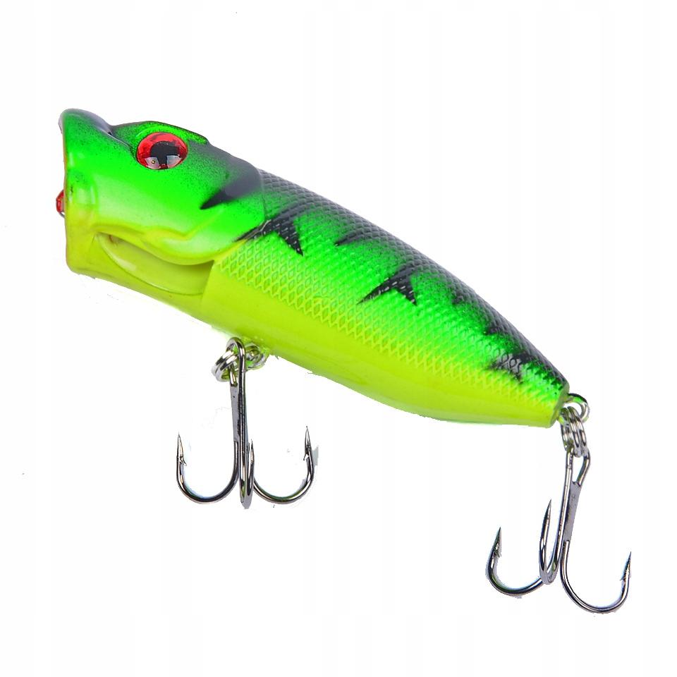 Popper Flopper Wobbler Perch Pike F141 Green