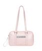 Nick&Nicole Crystal Leather Mini Boston Bag_Pink