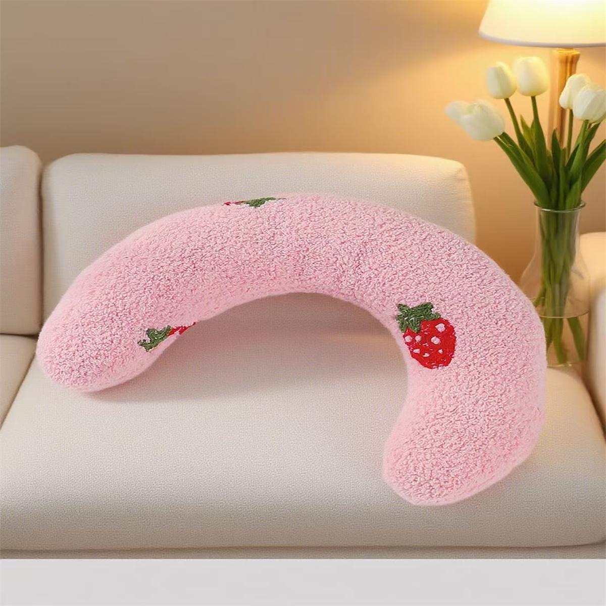 

Cat toy, cat pillow, U-shaped moon shape, universal cat and dog sleep pillow, protects the cervical spine, promotes deep sleep,