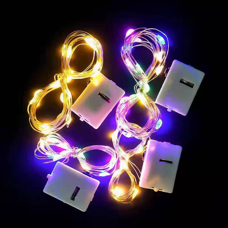 Waterproof LED Copper Wire String Lights for Cake & Flower Decoration