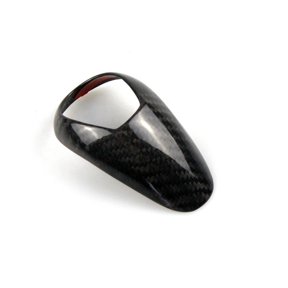 Kohlefaser-Schaltknaufabdeckung für BMW M2 F87 M3 F80 M4 F82 F83 M5 F10 F85 X5M F86 X6M F12 F13