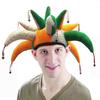 Tentacle Shaped Clown Joker Caps Cool Colourful Carnival Party Hat Clown Hat  Men Women