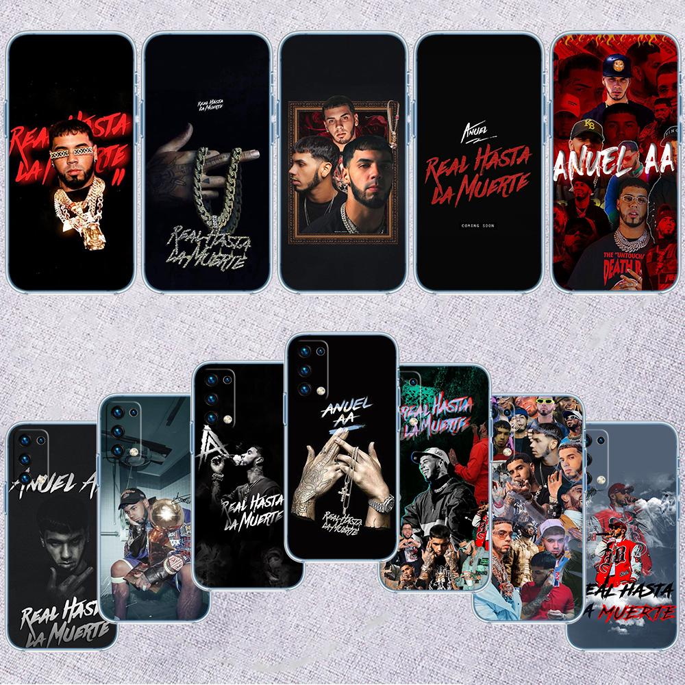 RP6 Anuel AA Transparente Handyhülle für Samsung Galaxy A04 A04S A14 A23 A34 A54 M23 M33 M52 M53