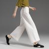 Demana Stylish High-Waisted Cropped Wide-Leg Denim Jeans