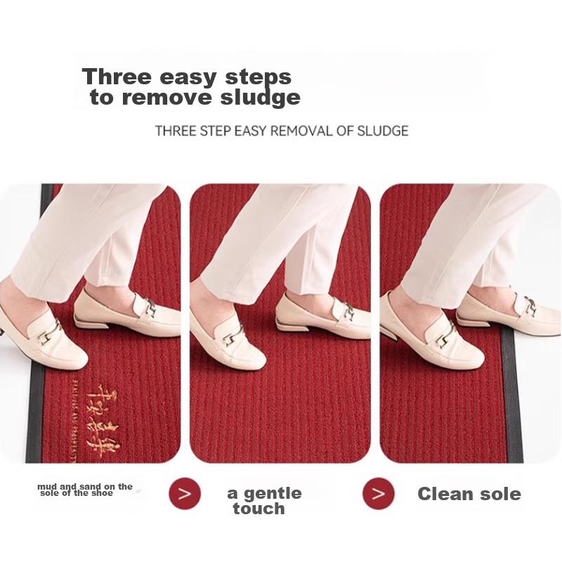 Nanfangshenghuo High-End Entrance Mat, Luxury Doormat, Thickened Indoor Mat, Non-Slip Mat, Red Carpet, Customizable