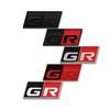 Car Metal Logo Emblem Badge Interior Console Sticker For Toyota GR Sport RAV4 Camry Corolla Prado Hiace Venza Yaris Accessories