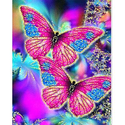 5D DIY Diamond Painting Butterfly Crystal Drawing Gift Full Diamond Mosaic Cross Stitch