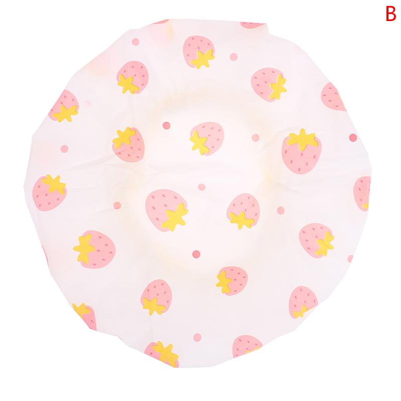 

Водонепроницаемая шапочка для душа для волос Салонная эластичная утолщенная для женщин Шапочка для ванной