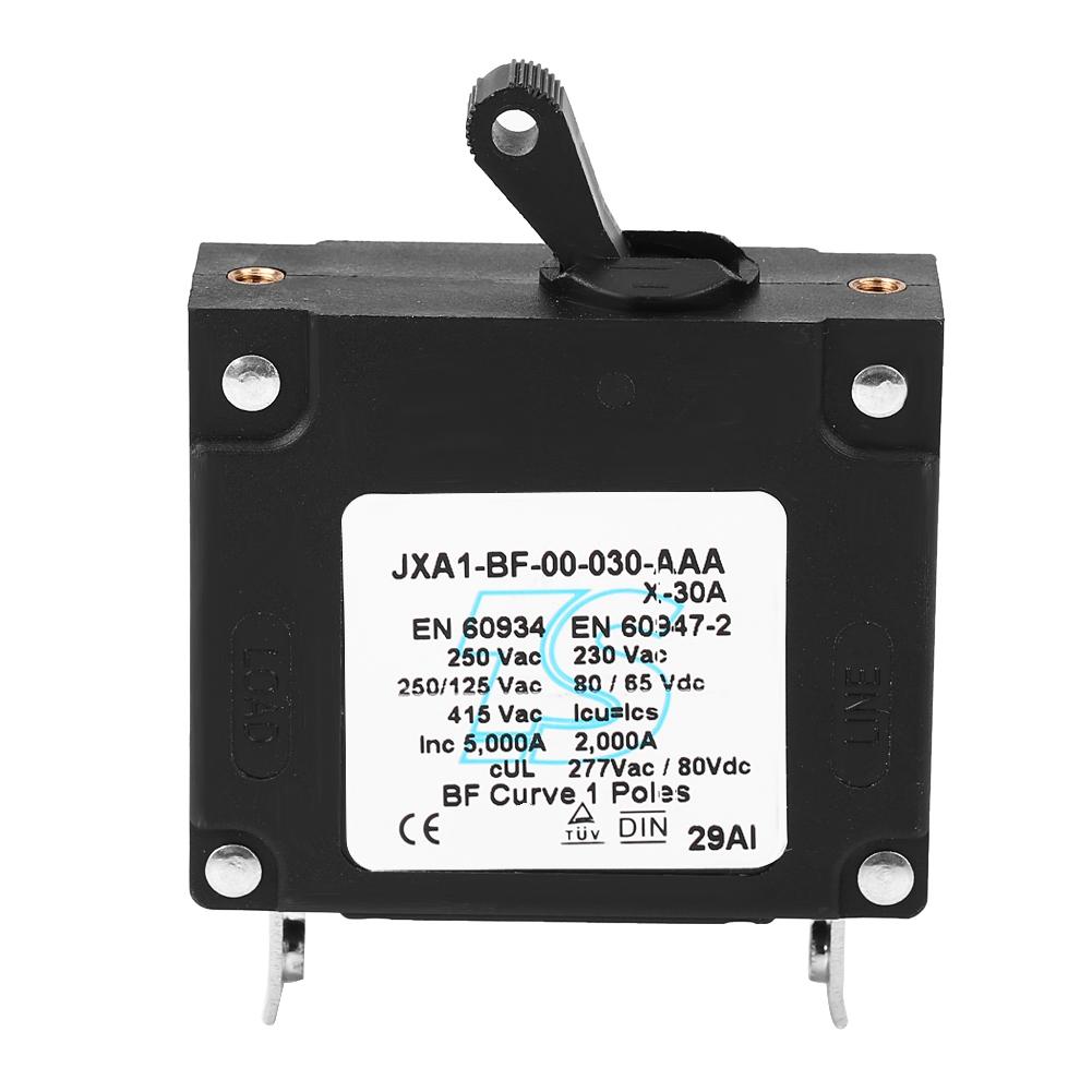 

Durable DCAC Manual ONOFF Toggle Reset Switch Safety Circuit Breaker 30A