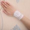 Summer Thin Lace Wrist Support - Women's Breathable Scar Cover Tattoo Sun Protection Gloves