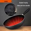 Supor 34cm Uncoated Cast Iron Round Bottom Wok