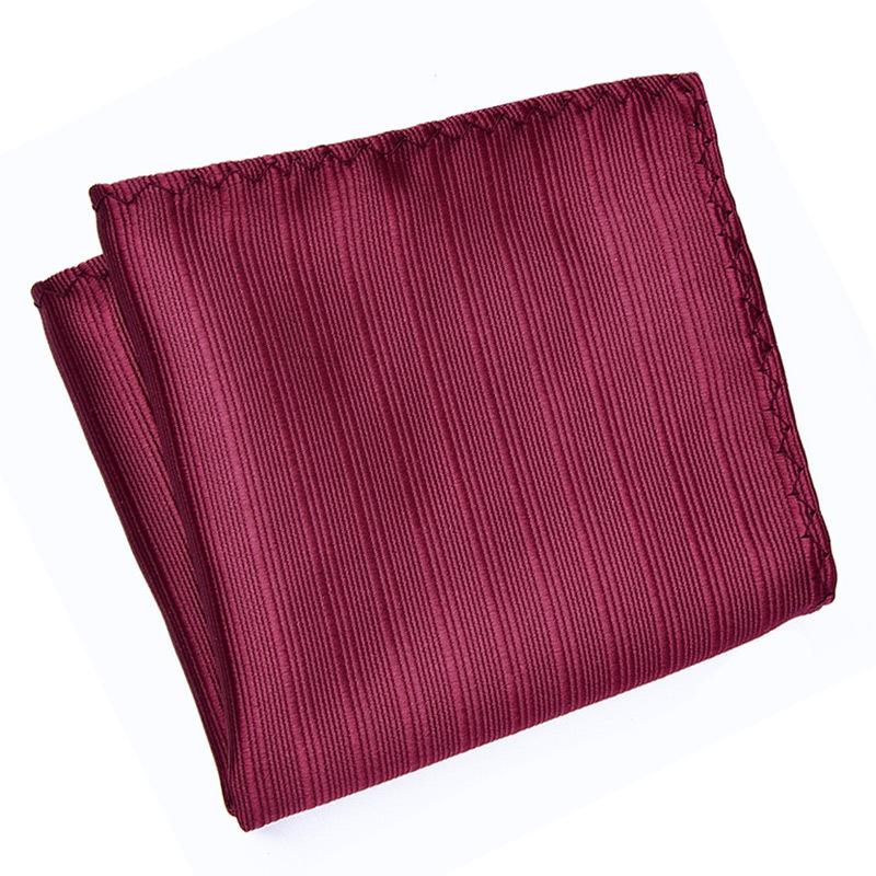Pañuelo de bolsillo rojo para hombre para traje: accesorio formal para el novio o el padrino de boda