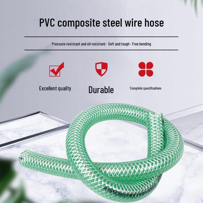 Longdai Green PVC High-Pressure Chemical Hose